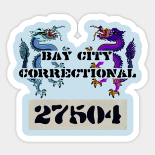 Bay City Two Dragons Sticker